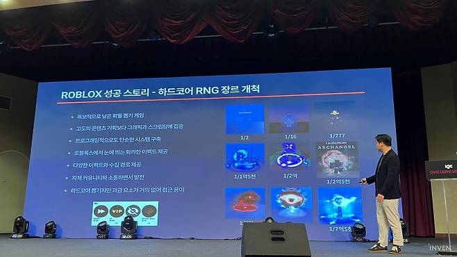 ▲ '뽑기'를 극단적으로 강조한 단순하고도 직관적인 게임플레이에