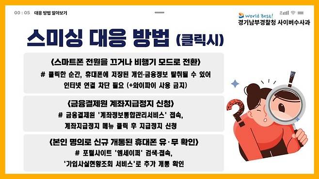 사진=경기남부경찰청 제공 *재판매 및 DB 금지