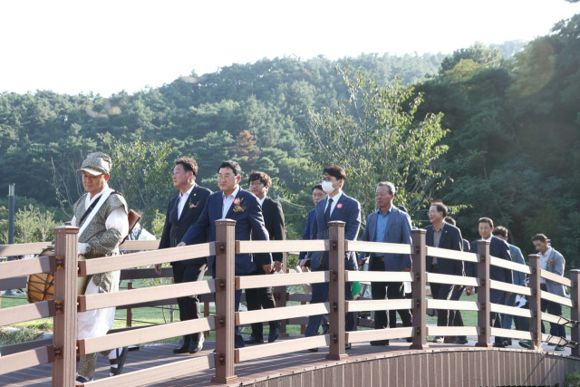 ▲경주 용강동 도심 속 저수지 ‘구곡지’ 생태공원으로 거듭 나ⓒ경주시청 제공