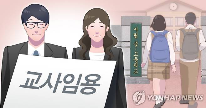 사립 중ㆍ고등학교 교사 임용 (PG) [장현경 제작] 일러스트