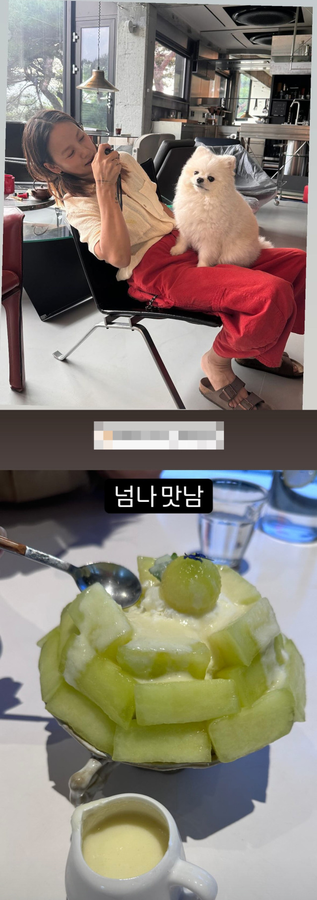 근황을 공개한 1세대 걸그룹 핑클 출신 가수 이효리./1세대 걸그룹 핑클 출신 가수 이효리 SNS