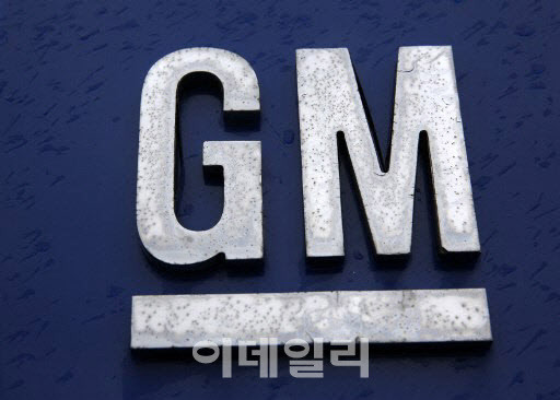 GM 로고.(사진=AFP)