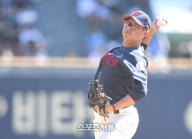 롯데 투수 박세웅이 역투하고 있다. 사진 | 최승섭기자 thunder@sportsseoul.com