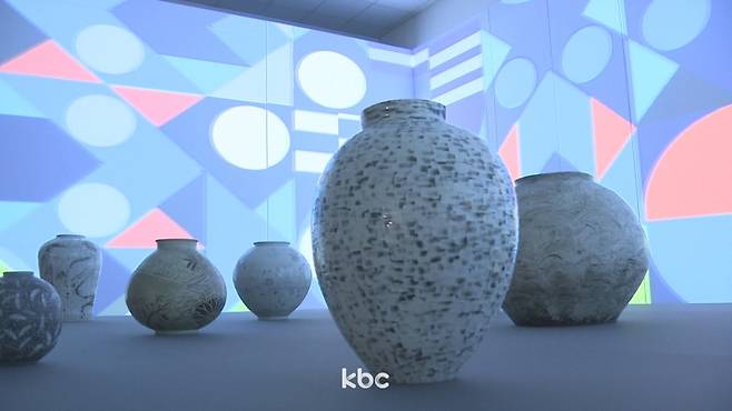 ▲ 전라남도 고흥군 분청문화박물관 '2024 국가유산 미디어 아트 화화1250' 전시회