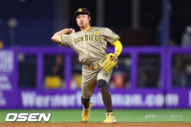 [사진] 샌디에이고 김하성. ⓒGettyimages(무단전재 및 재배포 금지)