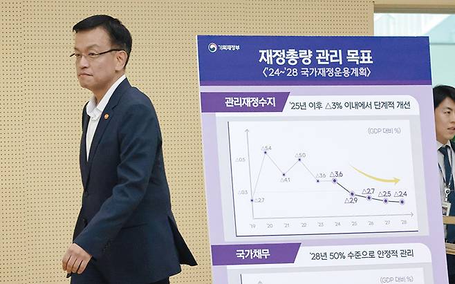 경기 부양을 위해서라면 감세보다 재정지출이 더 유효하지만 현 정부엔 그럴 여력이 없다.[사진=뉴시스]