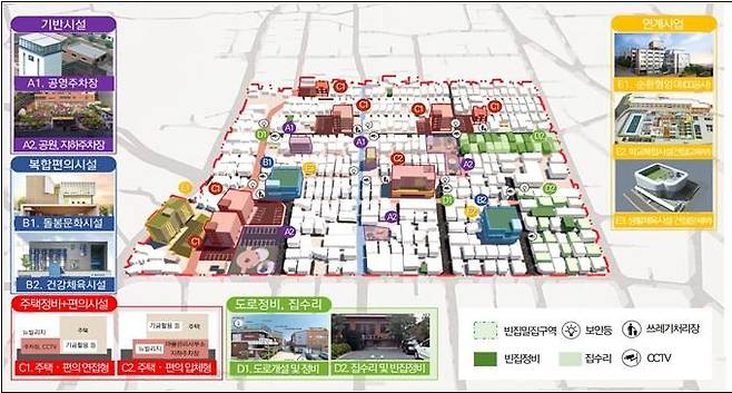 [서울=뉴시스] 국토교통부가 28일 '뉴:빌리지 사업 공모 가이드라인'과 함께 공개한 '뉴:빌리지' 사업 구상안 예시. 2024.08.28. (자료=국토부 제공) photo@newsis.com  *재판매 및 DB 금지