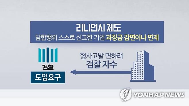 리니언시 제도(CG) [연합뉴스TV 제공]