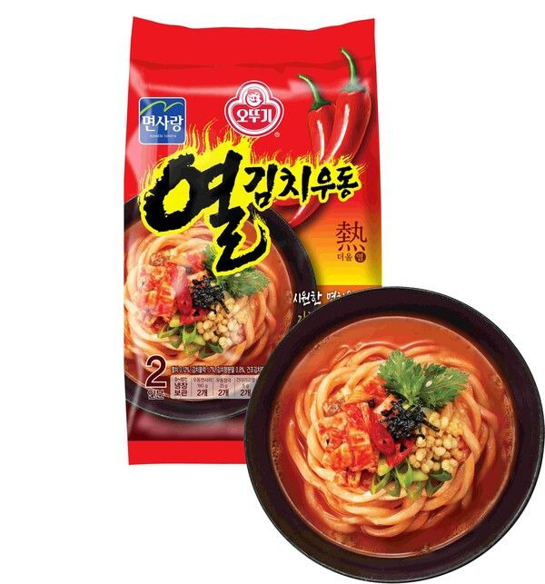 '열김치우동'. 오뚜기 제공