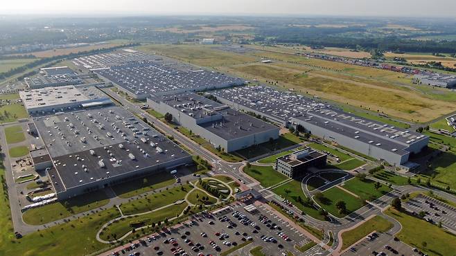 Hyundai Motor's production plant situated in Nosovice, Czech Republic [HYUNDAI MOTOR]