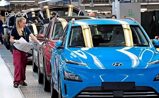 현대차 체코공장 코나 일렉트릭 생산공정