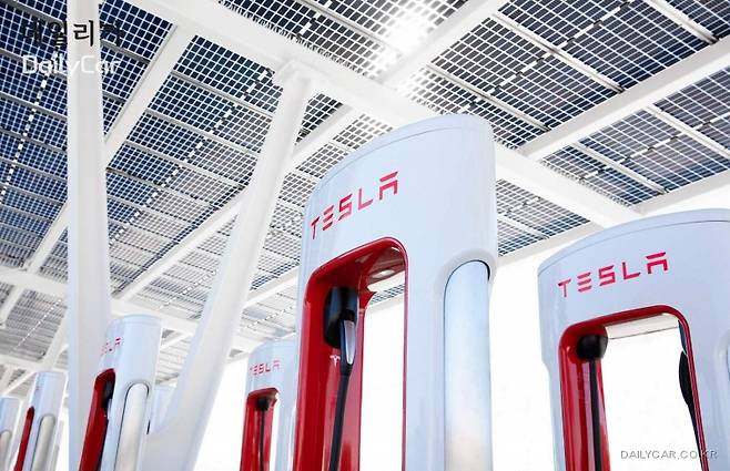 테슬라 급속충전 수퍼차저
