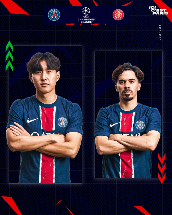 사진=PSG. 지난 리그 경기에서 이강인이 좋은 활약을 펼치며 풀타임을 소화했지만, 챔피언스리그에서는 교체로 출발했다. 짧은 시간 경기를 소화했지만, 준수한 경기력을 보여줬다. 파리 생제르맹(PSG)은 19일 오전 4시(한국시간) 프랑스 파리에 위치한 파르크 데 프랭스에서 열린 2024-25시즌 유럽축구연맹(UEFA) 챔피언스리그(UCL) 리그 페이즈 1차전에서 지로나에 1-0 승리를 거뒀다. 