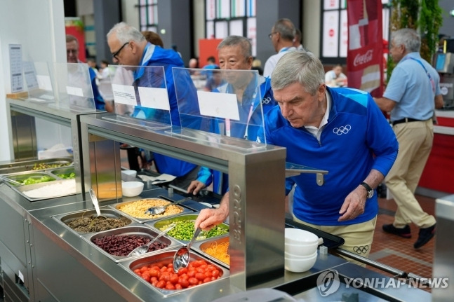 채식 위주의 식단을 제공했던 2024 프랑스 파리올림픽.