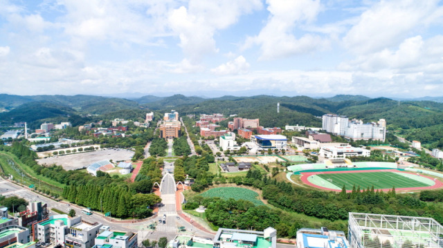 ▲경상국립대 가좌캠퍼스 전경. ⓒ경상국립대