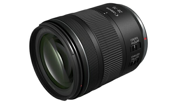 RF마운트 탑재 미러리스 카메라용 RF28-70mm F2.8 렌즈. (사진=캐논코리아)