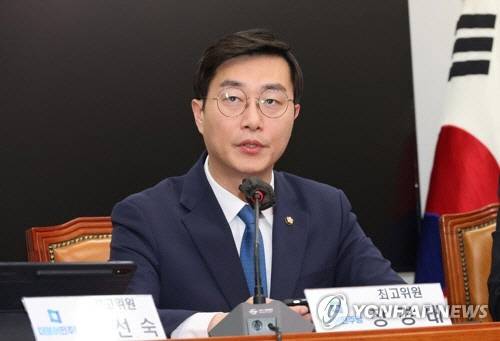 발언하는 더불어민주당 장경태 의원. [연합뉴스]