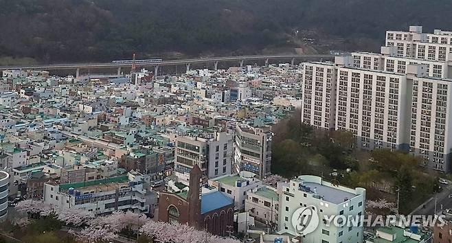 해운대구 반송동 [촬영 조정호]