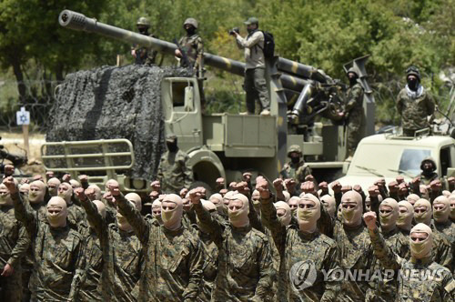 레바논 무장정파 헤즈볼라. 연합뉴스