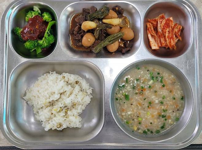 흑백요리사 급식대가님 실제 급식판 사진