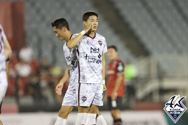 김천상무 시절 정치인. 사진=한국프로축구연맹