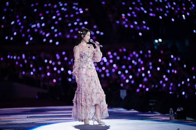 가수 아이유 서울월드컵경기장 단독 콘서트 [이담엔터테인먼트 제공. 재판매 및 DB 금지]