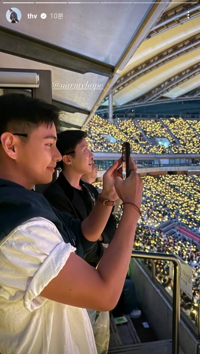 뷔. 사진 | 뷔 SNS