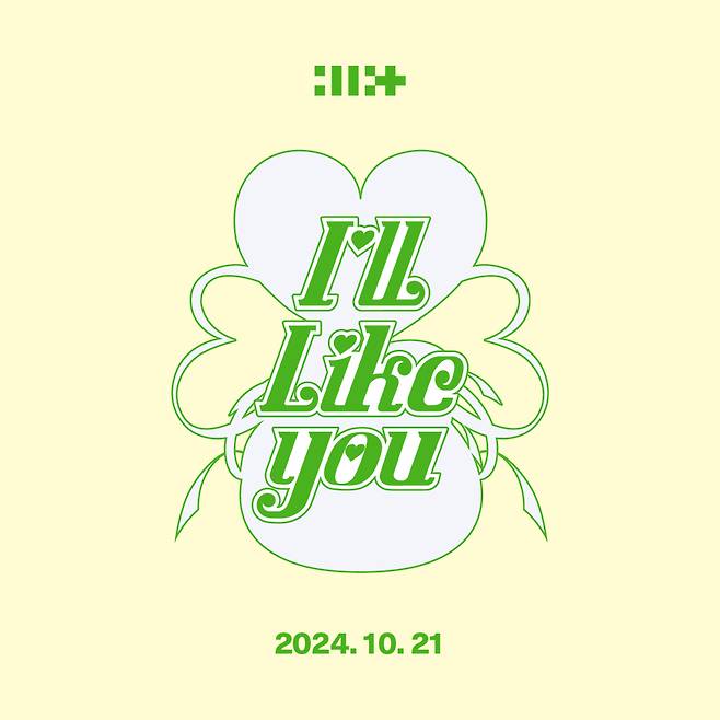 Promotional poster for Illit's second mini-album "I'll Like You" to be release on Oct. 21 (Belift Lab)