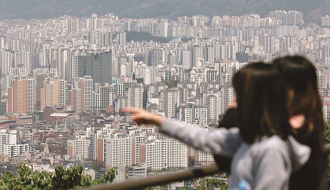 준공 5년 이하의 신축 아파트 선호 현상이 두드러지고 있다.[사진=뉴시스]