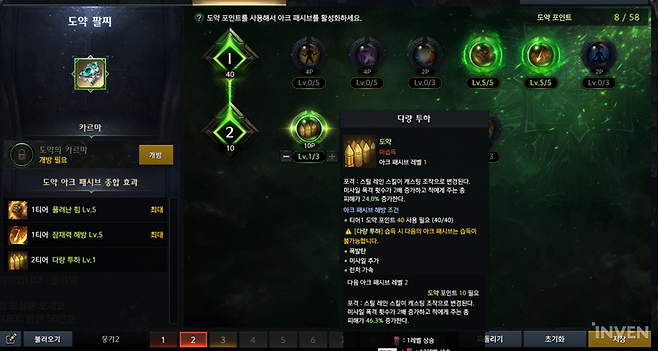 ▲ T4 팔찌의 가장 큰 차별점은 '도약' 포인트 확보