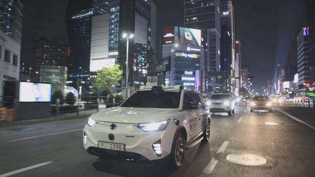 26일 서울 강남·서초구 일대에서 국내 최초로 운행을 시작하는 심야 자율주행 택시. 서울시 제공