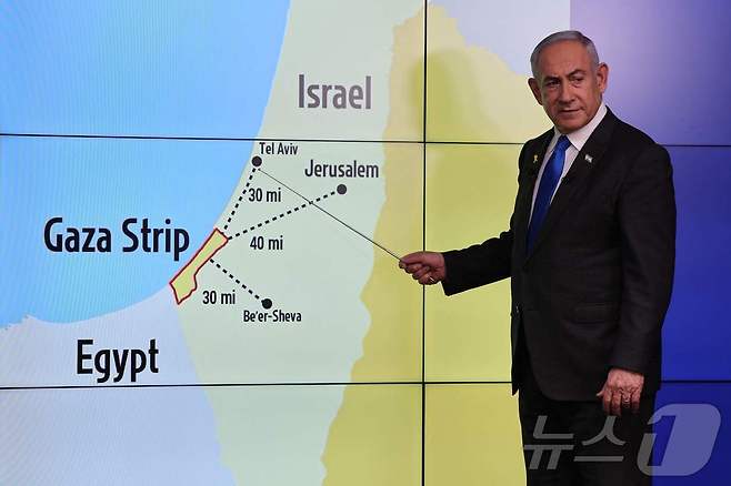 베냐민 네타냐후 이스라엘 총리.ⓒ AFP=뉴스1 ⓒ News1 유수연 기자