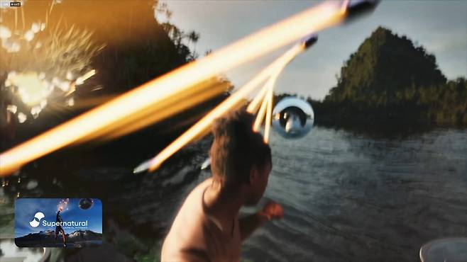 다수의 참여자와 운동이 가능한 슈퍼내추럴 앱. / 출처=메타