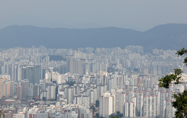 서울 아파트 전경. 연합뉴스