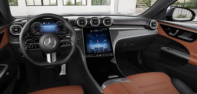 사진 : 메르세데스-벤츠 C 200 AMG 라인 인테리어