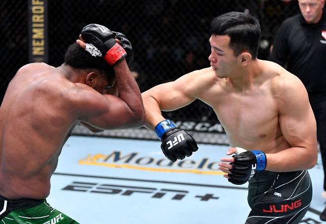 정다운. 사진=UFC