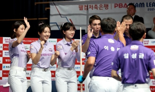 PBA 팀리그 2라운드 2연승을 달린 하이원리조트