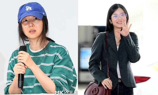 걸그룹 뉴진스의 멤버 하니가 소속사 어도어의 전 대표인 민희진을 응원했다.사진=천정환 기자,김영구 기자