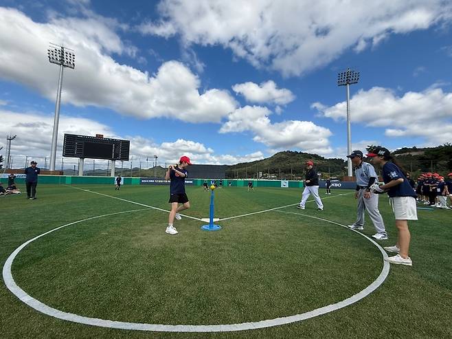 2024 KBO 키즈 클럽 구단 대항 티볼 대회. 사진 | KBO