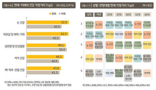 KB금융지주 KB경영연구소 ‘2024 한국 웰니스 보고서’ 발췌.