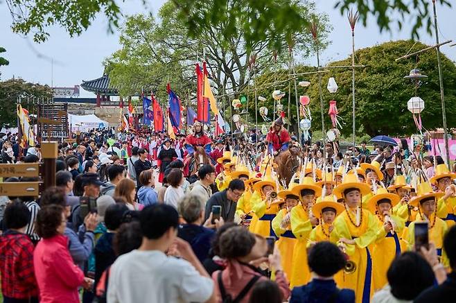 지난해 열린 '제20회 서산해미읍성축제' (사진= 서산문화재단) *재판매 및 DB 금지