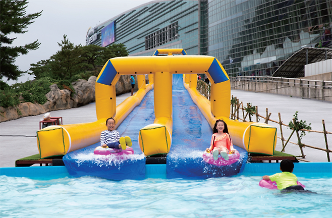 2013년 광명스피돔에서 열린 어린이날 행사. 사진=서울올림픽기념국민체육진흥공단 경륜경정총괄본부 제공