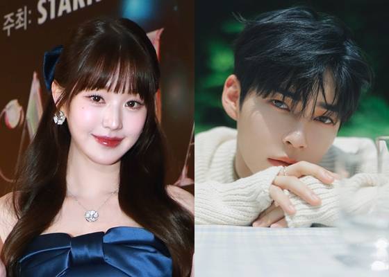 아이브 장원영과 제로베이스원 성한빈 /사진=AAA 조직위원회, 웨이크원