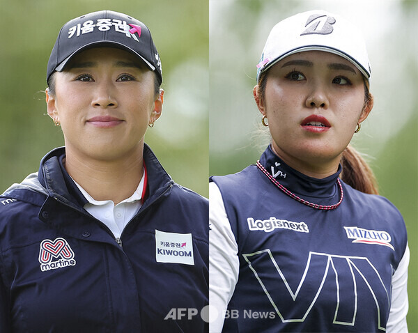 미국여자프로골프(LPGA) 투어 2024시즌 메이저 챔피언 양희영 프로, 후루에 아야카. 사진제공=ⓒAFPBBNews = News1