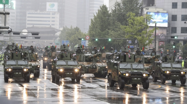 지난해 건군 75주년 국군의날 기념행사. 뉴시스