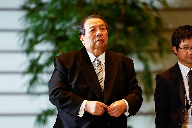 무라카미 세이이치로 총무상 [로이터=연합뉴스]