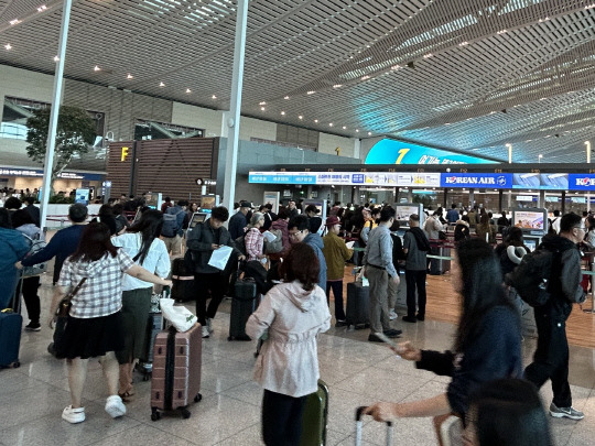 2일 오전 인천공항 제2터미널. 대전일보DB