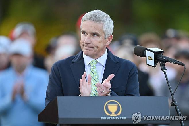 제이 모너핸 PGA 투어 커미셔너  [게티이미지/AFP=연합뉴스. 자료 사진]