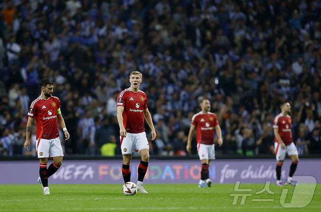 최근 4경기 연속 승리가 없는 맨체스터 유나이티드. ⓒ 로이터=뉴스1