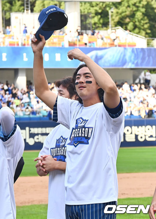 [OSEN=대구, 이석우 기자]  삼성 라이온즈 구자욱 050 2024.09.22 / foto0307@osen.co.kr